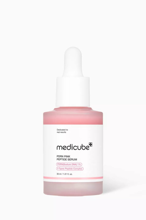 Pink serum for skin lightening and anti-wrinkle