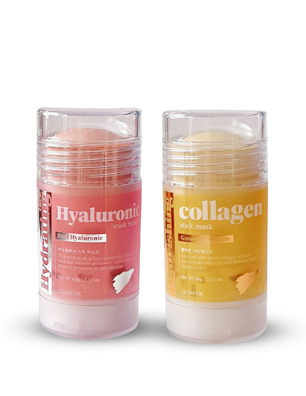 Collagen and Hyaluronic Stick Mask - ستيك ماسك الكولاجين والهيالورونيك | ترطيب وشد البشرة